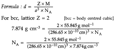 Important Questions for Class 12 Chemistry Chapter 1 The Solid State Class 12 Important Questions 11