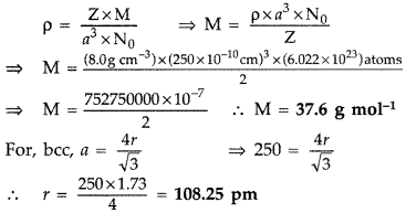 Important Questions for Class 12 Chemistry Chapter 1 The Solid State Class 12 Important Questions 17