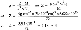 Important Questions for Class 12 Chemistry Chapter 1 The Solid State Class 12 Important Questions 18