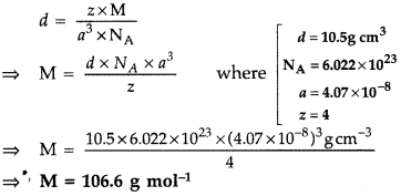 Important Questions for Class 12 Chemistry Chapter 1 The Solid State Class 12 Important Questions 28