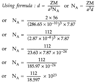 Important Questions for Class 12 Chemistry Chapter 1 The Solid State Class 12 Important Questions 7