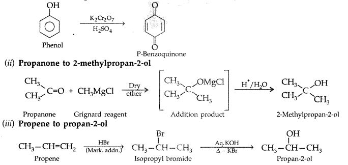 Important Questions for Class 12 Chemistry Chapter 11 Alcohols, Phenols and Ethers Class 12 Important Questions 66
