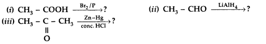 Important Questions for Class 12 Chemistry Chapter 12 Aldehydes, Ketones and Carboxylic Acids Class 12 Important Questions 122