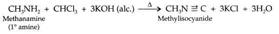 Important Questions for Class 12 Chemistry Chapter 13 Amines Organic Compounds Containing Nitrogen Class 12 Important Questions 29