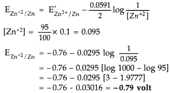 Important Questions for Class 12 Chemistry Chapter 3 Electrochemistry Class 12 Important Questions 1