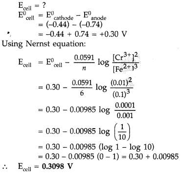 Important Questions for Class 12 Chemistry Chapter 3 Electrochemistry Class 12 Important Questions 20