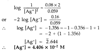 Important Questions for Class 12 Chemistry Chapter 3 Electrochemistry Class 12 Important Questions 29
