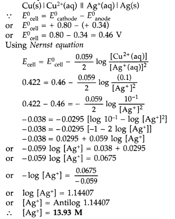 Important Questions for Class 12 Chemistry Chapter 3 Electrochemistry Class 12 Important Questions 6