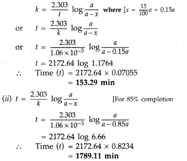 Important Questions for Class 12 Chemistry Chapter 4 Chemical Kinetics Class 12 Important Questions 20