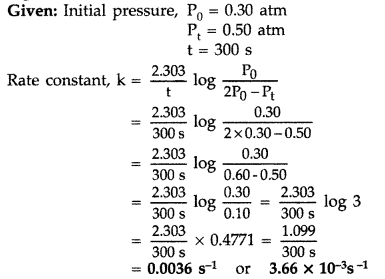 Important Questions for Class 12 Chemistry Chapter 4 Chemical Kinetics Class 12 Important Questions 24