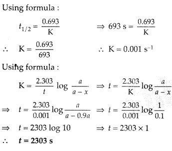 Important Questions for Class 12 Chemistry Chapter 4 Chemical Kinetics Class 12 Important Questions 32