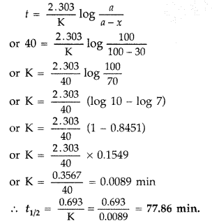 Important Questions for Class 12 Chemistry Chapter 4 Chemical Kinetics Class 12 Important Questions 40