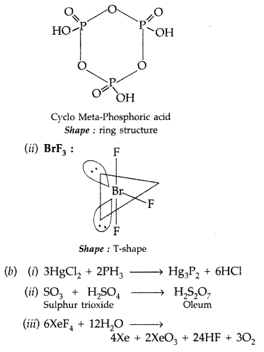 Important Questions for Class 12 Chemistry Chapter 7 The p-Block Elements Class 12 Important Questions 68