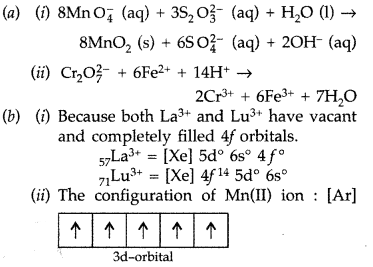 Important Questions for Class 12 Chemistry Chapter 8 The d- and f-Block Elements Class 12 Important Questions 28