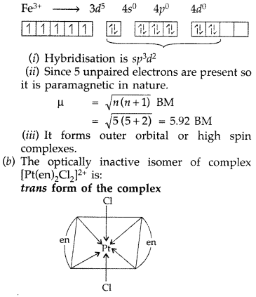 Important Questions for Class 12 Chemistry Chapter 9 Coordination Compounds Class 12 Important Questions 29