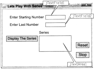 Informatics Practices Class 12 Important Questions Chapter 4 Swing Controls 2