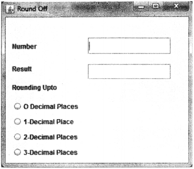 Informatics Practices Class 12 Important Questions Chapter 4 Swing Controls 9
