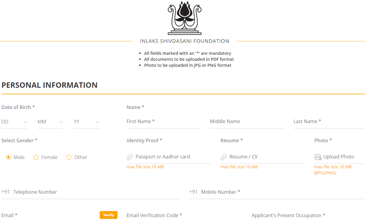 Inlakhs-Scholarship-Application