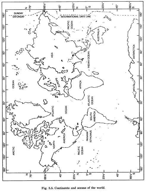 Major Domains of the Earth Class 6 Extra Questions Geography Chapter 5 L - Q4
