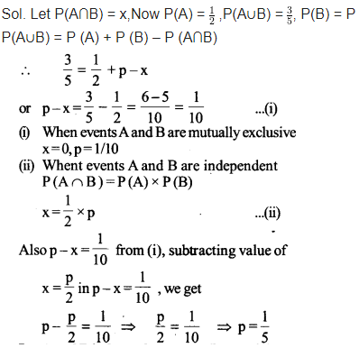 Maths Class 12 NCERT Solutions Chapter 13 Probability Ex 13.2 Q 7