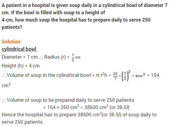 Maths NCERT Solutions Class 9 Chapter 13 Surface Areas and Volumes Ex 13.6 A8