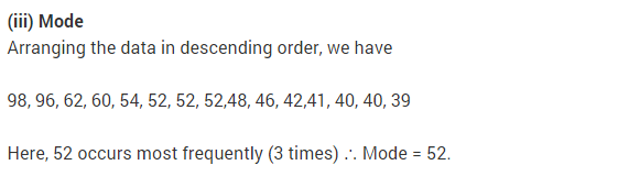 Maths NCERT Solutions Class 9 Chapter 14 Statistics Ex 14.4 A2.1