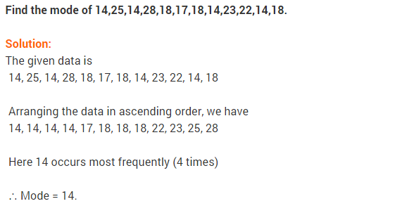 Maths NCERT Solutions Class 9 Chapter 14 Statistics Ex 14.4 A4