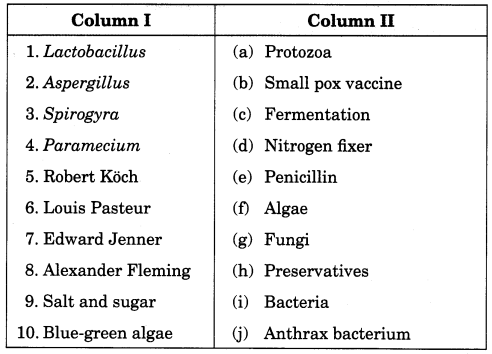 Microorganisms Friend and Foe Class 8 Extra Questions Science Chapter 2 3