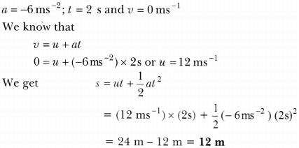Motion Class 9 Extra Questions Science Chapter 8 22