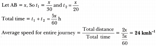 Motion Class 9 Extra Questions Science Chapter 8 23