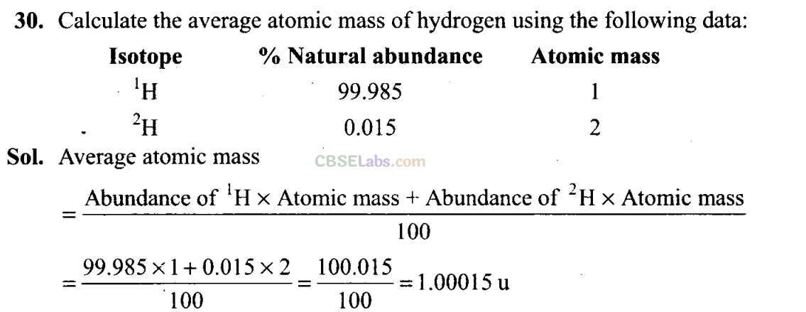 NCERT Exemplar Class 11 Chemistry Chapter 1 Some Basic Concepts of Chemistry-10