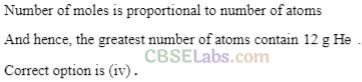 Class 11 Chemistry Numericals NCERT