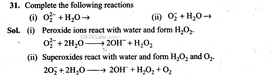 NCERT Exemplar Class 11 Chemistry Chapter 10 The S-Block Elements-4