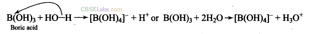 NCERT Exemplar P Block Class 11