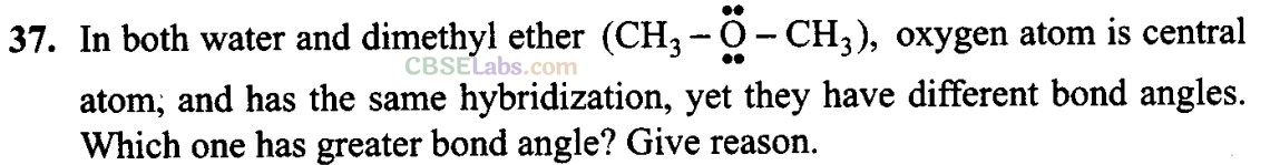 NCERT Exemplar Class 11 Chemistry Chapter 4 Chemical Bonding and Molecular Structure-26