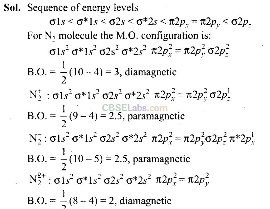 NCERT Exemplar Class 11 Chemistry Chapter 4 Chemical Bonding and Molecular Structure-32