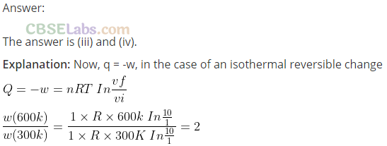 NCERT Exemplar Class 11 Chemistry Chapter 6 Thermodynamics-4