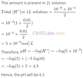 NCERT Exemplar Class 11 Chemistry Chapter 7 Equilibrium