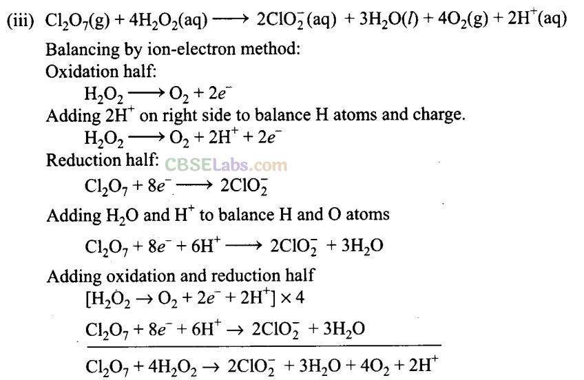 NCERT Exemplar Class 11 Chemistry Chapter 8 Redox Reactions-15