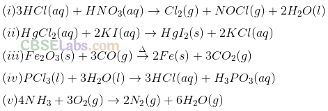 NCERT Exemplar Class 11 Chemistry Chapter 8 Redox Reactions-22