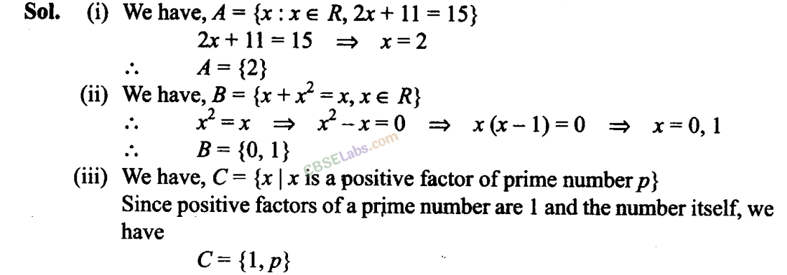 NCERT Exemplar Class 11 Sets Solutions Chapter 1