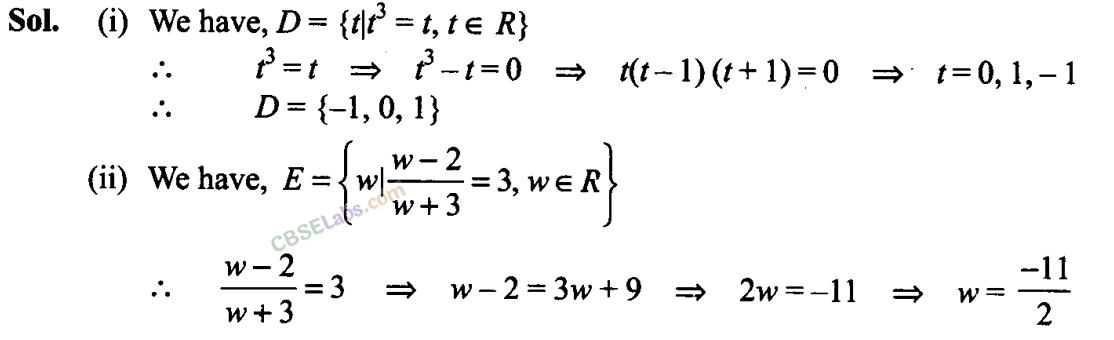NCERT Exemplar Class 11 Maths Chapter 1 Solutions