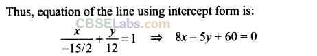 NCERT Exemplar Class 11 Maths Chapter 10 Straight Lines-6