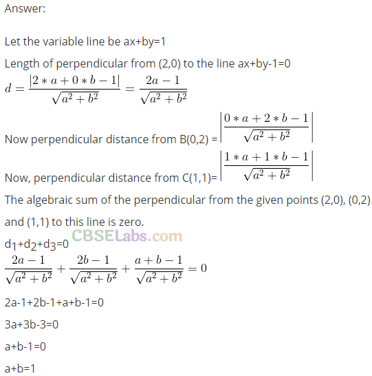 NCERT Exemplar Class 11 Maths Chapter 10 Straight Lines-10