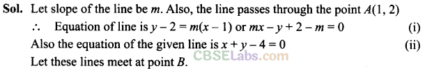 NCERT Exemplar Class 11 Maths Chapter 10 Straight Lines-12