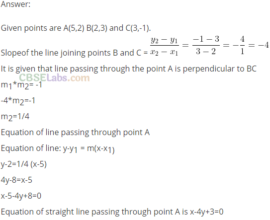 NCERT Exemplar Class 11 Maths Chapter 10 Solutions