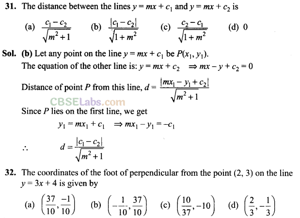 NCERT Exemplar Class 11 Maths Chapter 10 Straight Lines-28