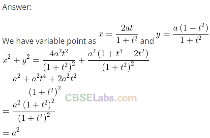 NCERT Exemplar Class 11 Maths Conic Sections
