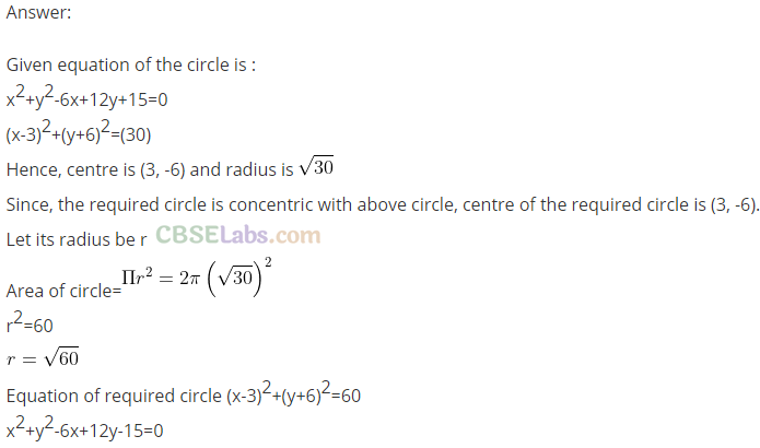 Class 11 Maths Chapter 11 Extra Questions NCERT