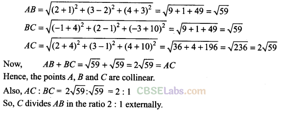 NCERT Exemplar Class 11 Maths Chapter 12 Introduction to Three Dimensional Geometry-17